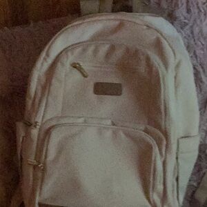 Stylish Cream Backpack